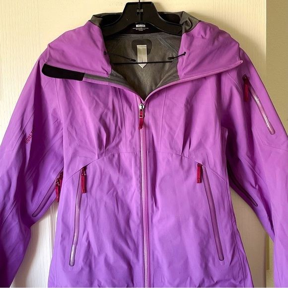 Arc’teryx Sentinel Jacket Gore-Tex Snow Ski Shell Purple Red XS GUC - Picture 3 of 14